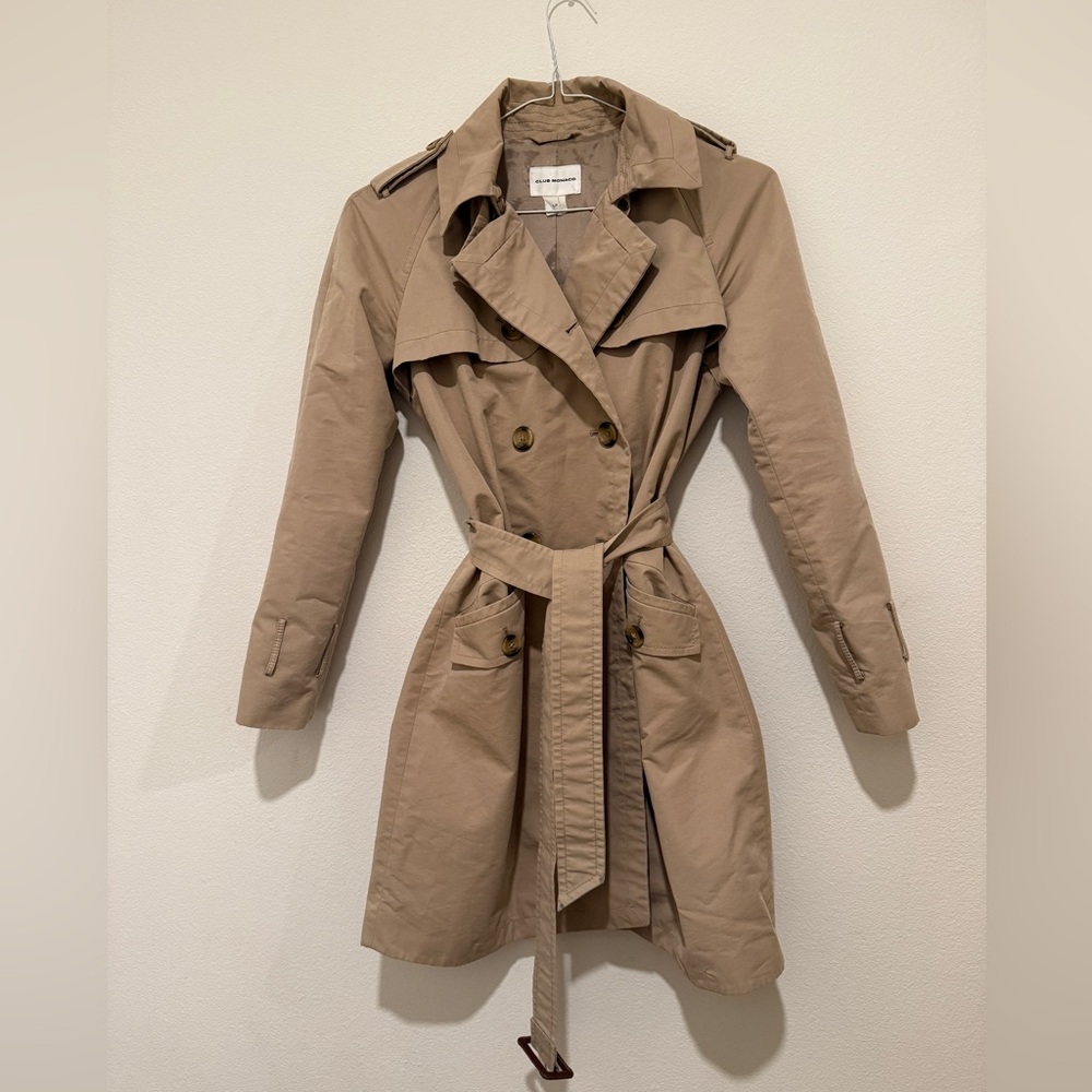 Club Monaco Trench Coat